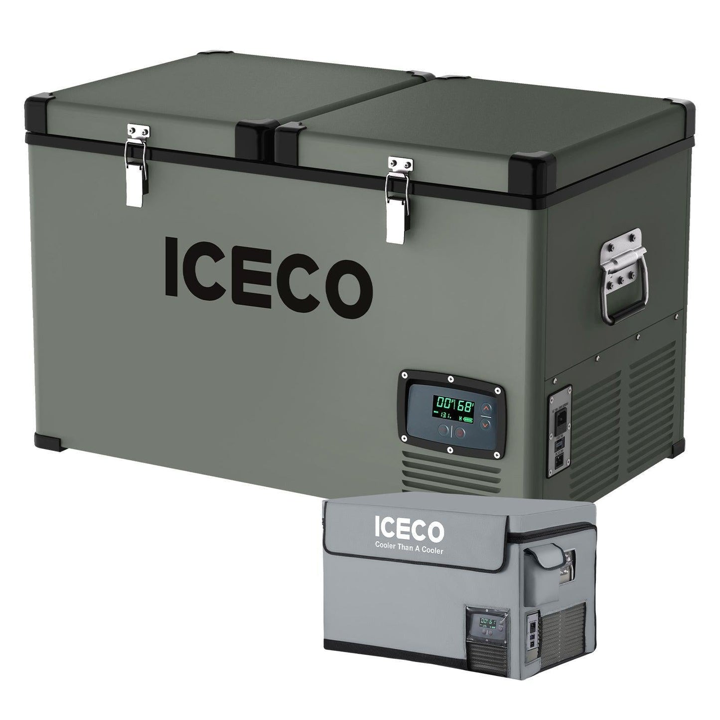68.6QT VL65 Dual Zone Portable Fridge Combo