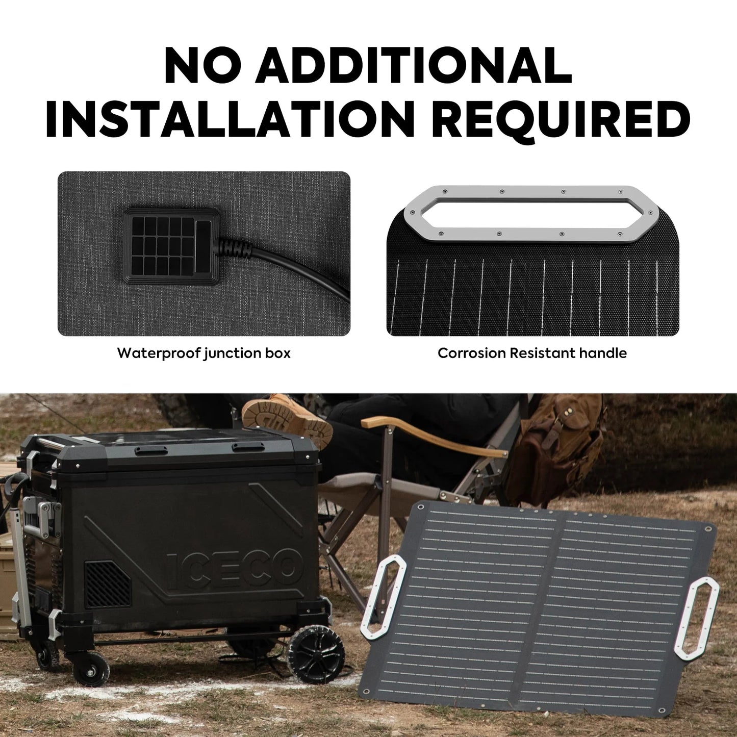 NEW! 80W Foldable Solar Panel | ICECO