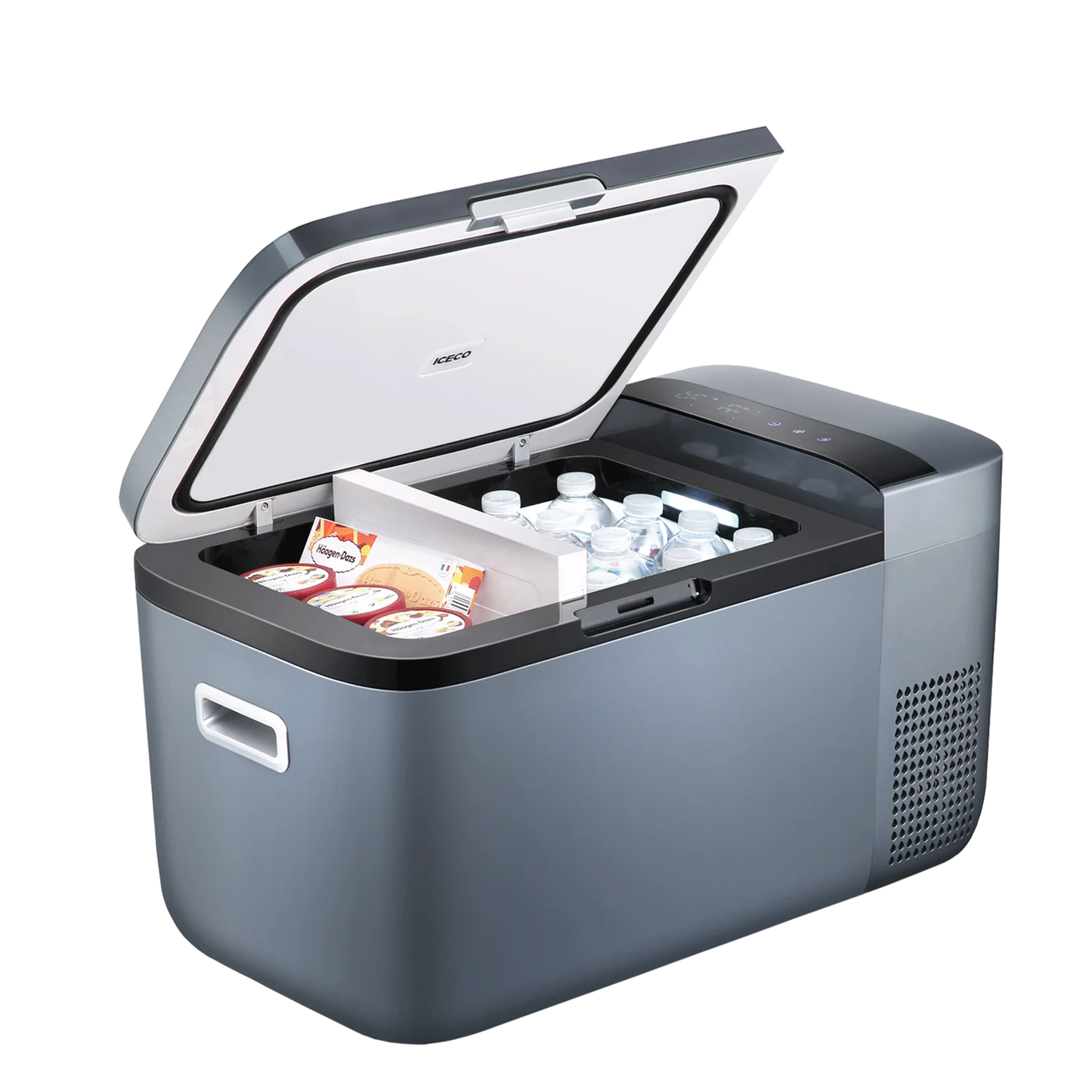 21QT GO20 Dual Zone 12V Portable Freezer | ICECO