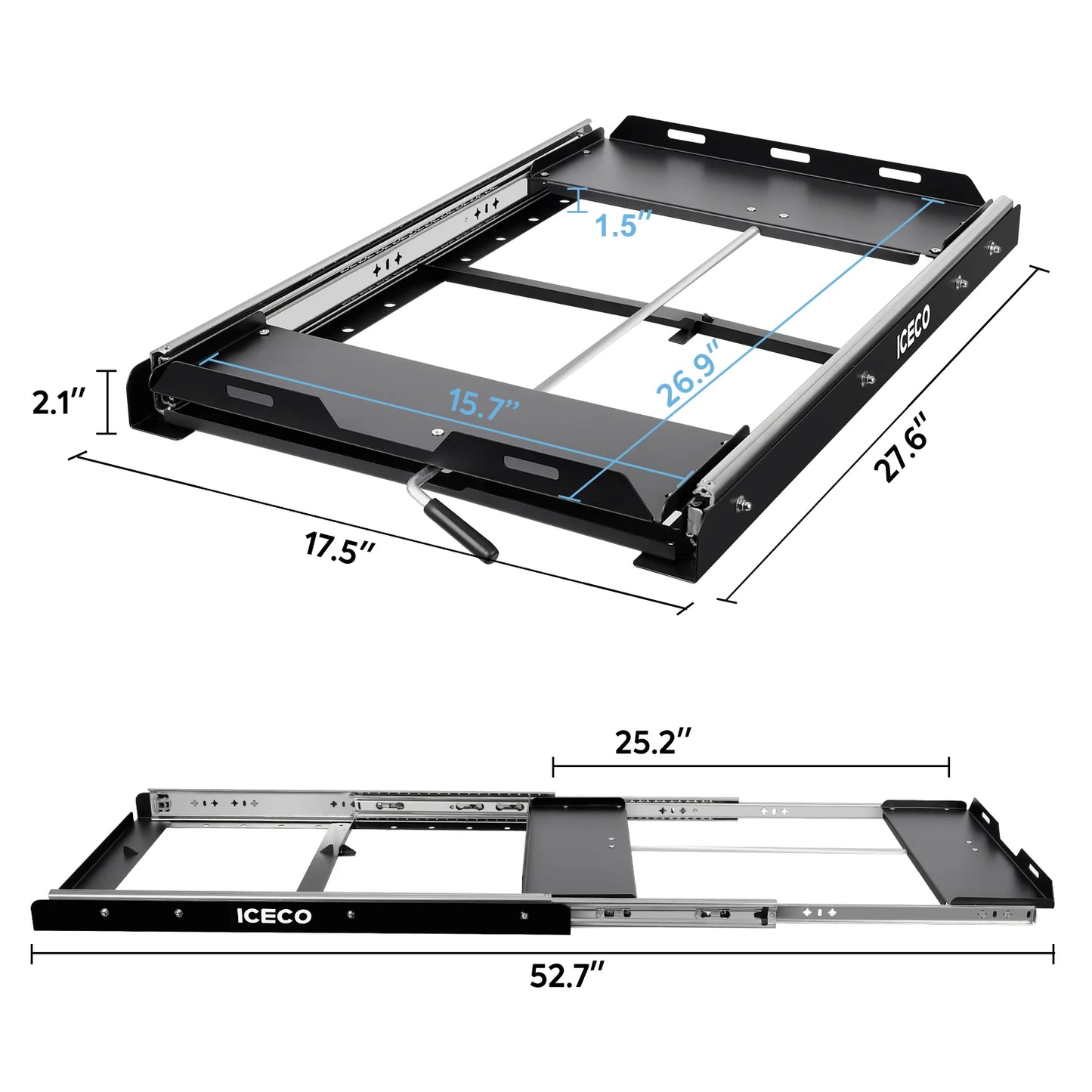 JPPro/VL45/VL35Pro/VL45Pro Fridge Slide Mount