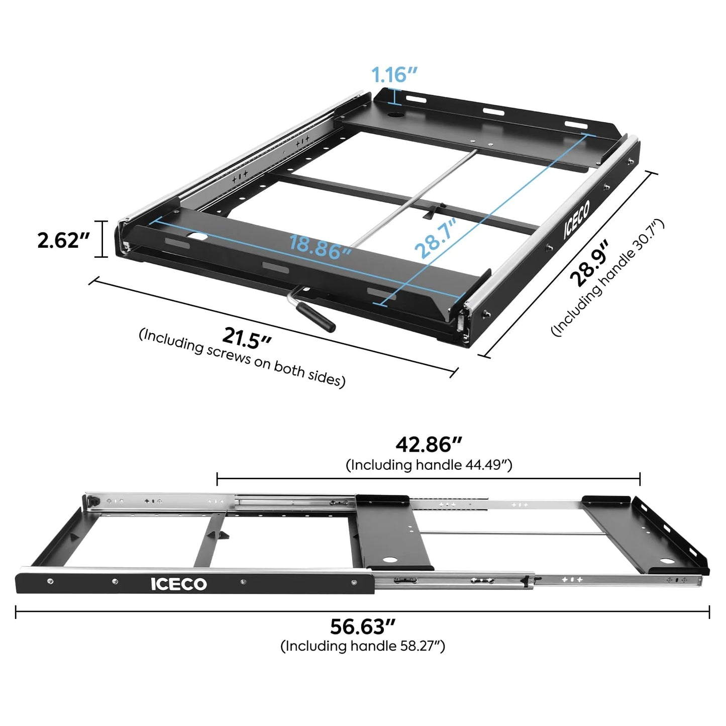APL55/VL60PRO Slide Mount | ICECO ship out the early Jun