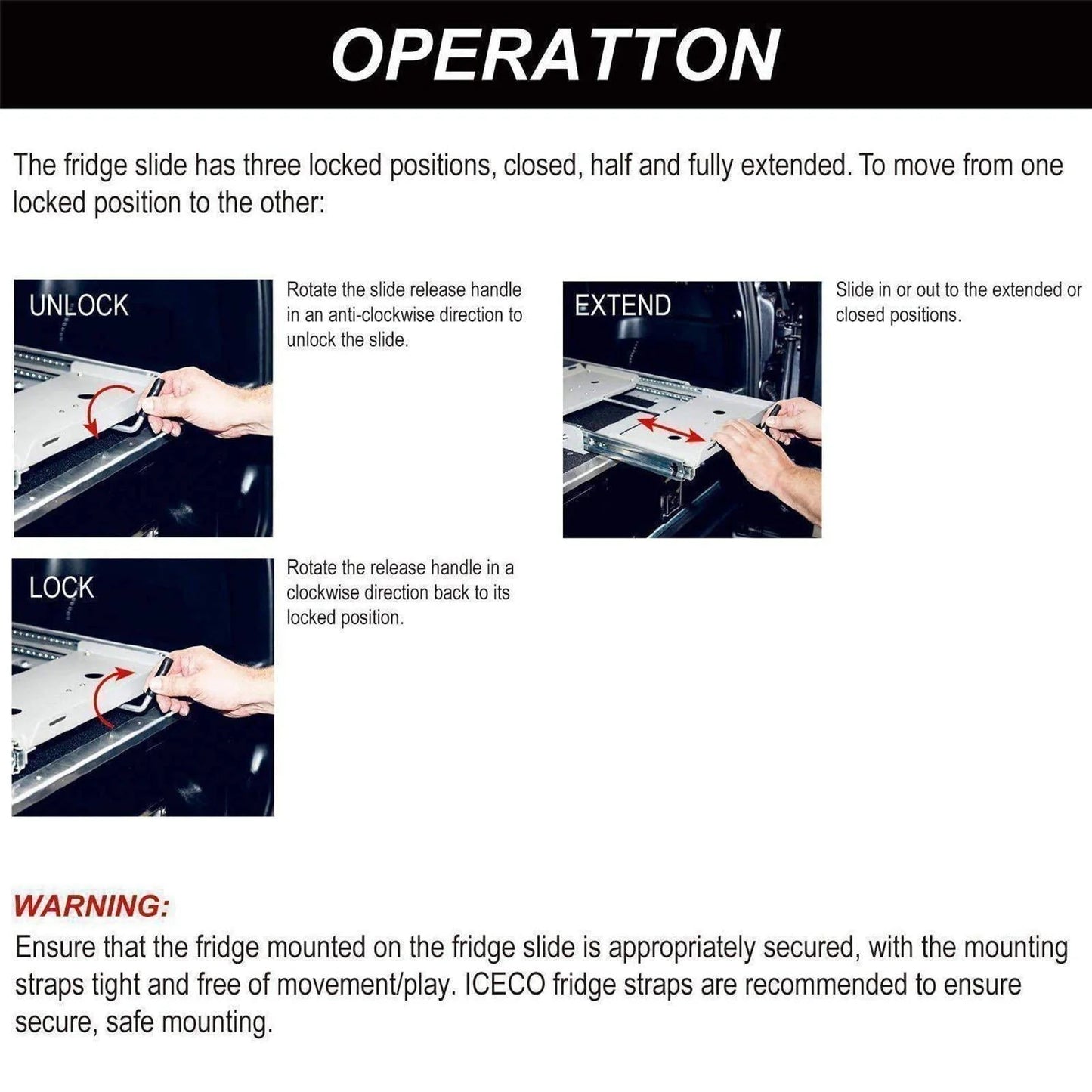 APL55/VL60PRO Slide Mount | ICECO ship out the early Jun